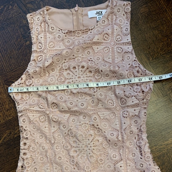 NWT Jack by BB Dakota pink lace dress. Size XS - Picture 12 of 16